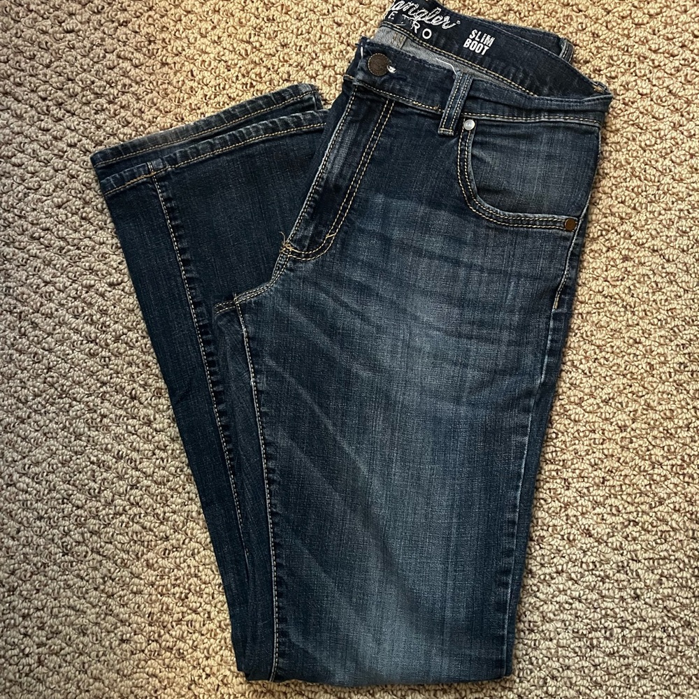 Wrangler Blue Boot Cut Jeans Classic Style